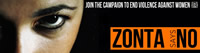 logo for Zonta Says No